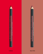 VOROS Precision Colour Pencil, NEUTRA Precision Colour Pencil, blush, lipliner, eyeliner, eyeshadow, red lipstick, neutral lipstick, clean beauty, inclusive beauty