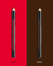 VOROS Precision Colour Pencil, BARNA Precision Colour Pencil, blush, lipliner, eyeliner, eyeshadow, red lipstick, smokey eye, clean beauty, inclusive beauty