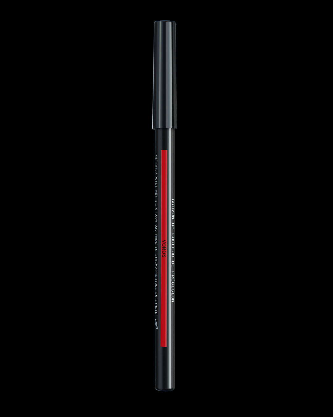 Multi Purpose makeup, clean beauty, red eyeliner, red lipstick, red lip liner, blush, ageism beauty, inclusive beauty, natural makeup, no makeup makeup, green beauty, Voros Precision Color Pencil, 19/99 Beauty, buildable color