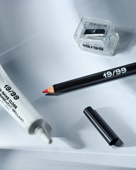 Multi Purpose makeup, buildable color, clean beauty, eyeliner, lip liner, smokey eye, red lipstick, ageism beauty, inclusive beauty, natural makeup, no makeup makeup, highlighter, brown lip liner, Neutra Precision Color Pencil, Barna Precision Color Pencil, Voros Precision Color Pencil, green beauty, High-Shine Gloss, Dewy Skin